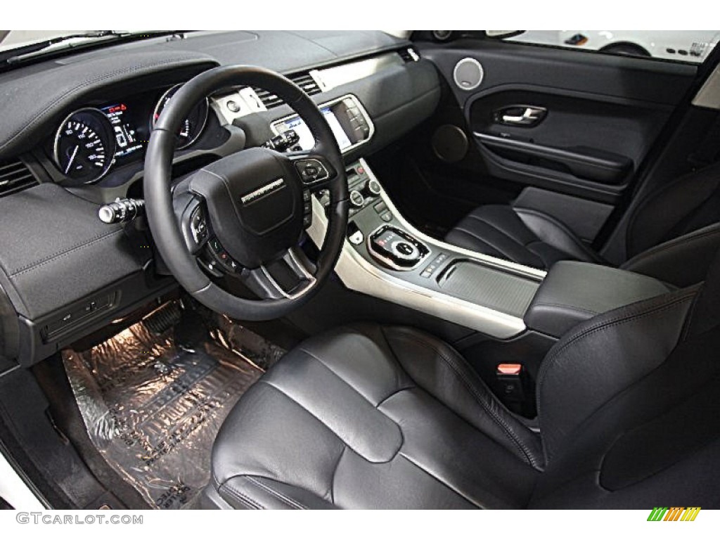 Ebony Interior 2013 Land Rover Range Rover Evoque Pure Photo #93628721