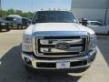 White Platinum - F350 Super Duty Lariat Crew Cab 4x4 DRW Photo No. 2