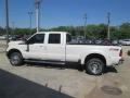 White Platinum - F350 Super Duty Lariat Crew Cab 4x4 DRW Photo No. 4