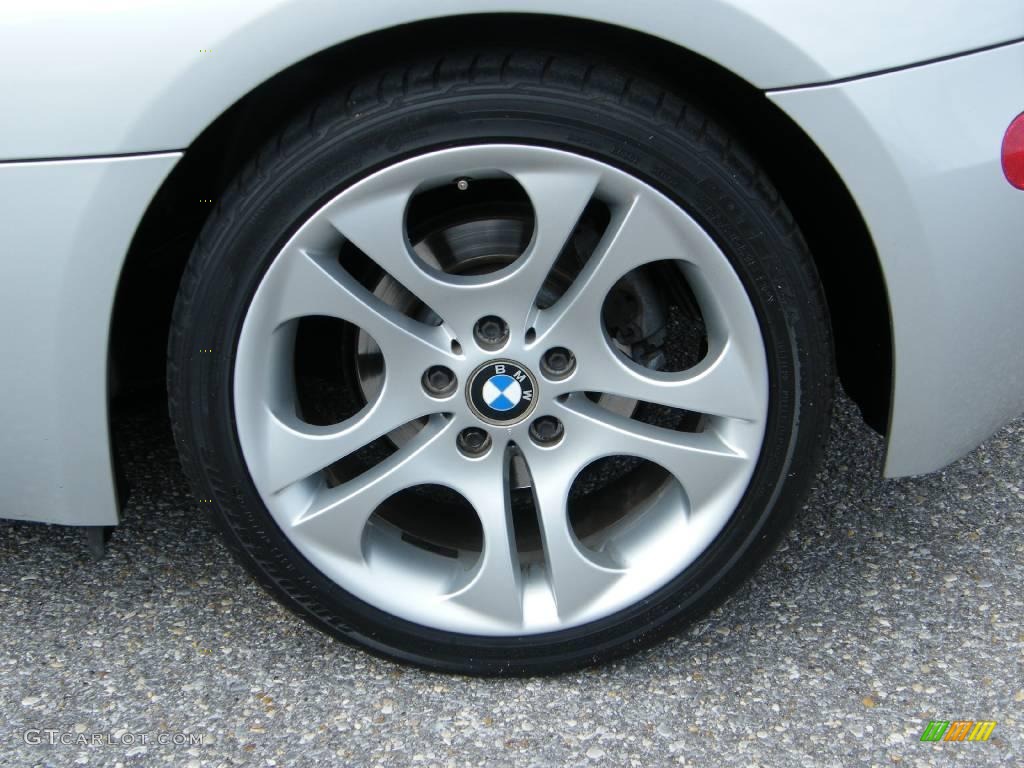 2003 Z4 3.0i Roadster - Titanium Silver Metallic / Black photo #11