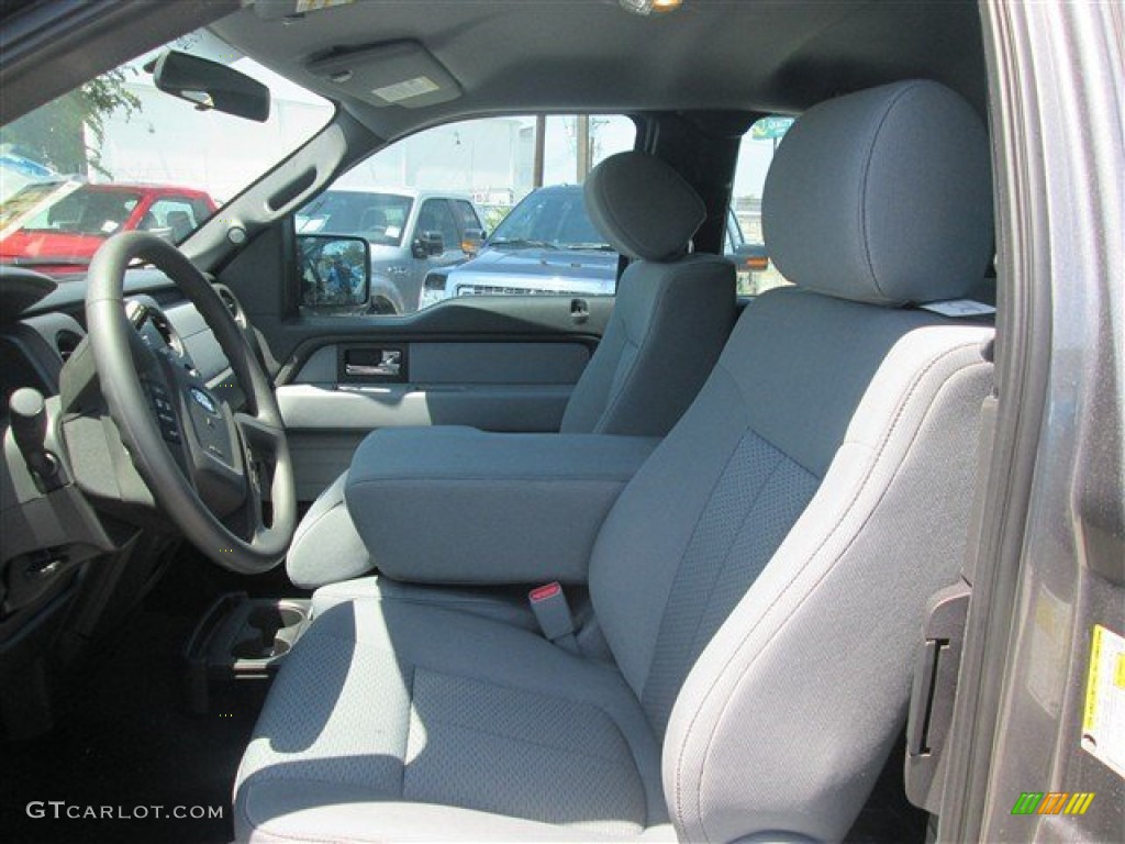 2014 F150 STX SuperCab - Sterling Grey / Steel Grey photo #10