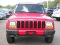 2000 Flame Red Jeep Cherokee Sport 4x4  photo #21