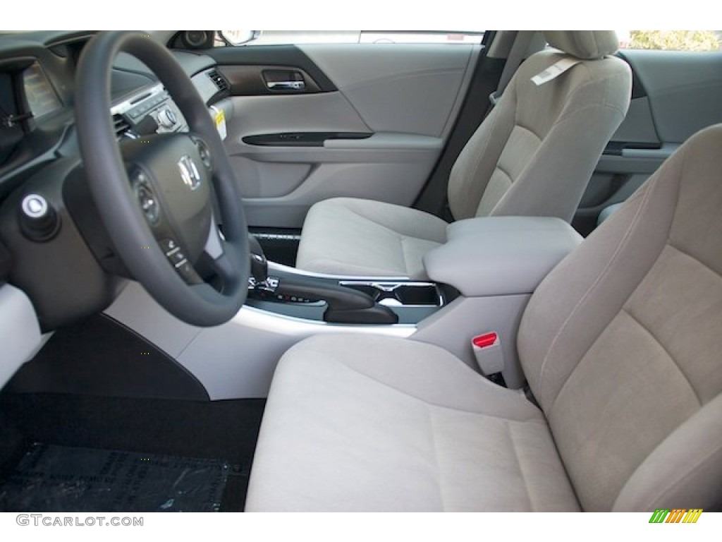 2014 Accord EX Sedan - Obsidian Blue Pearl / Gray photo #9