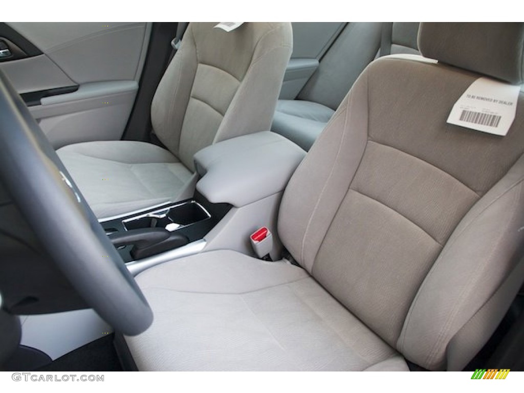 2014 Accord EX Sedan - Obsidian Blue Pearl / Gray photo #11