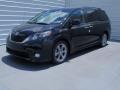 2014 Black Toyota Sienna SE  photo #7