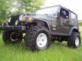2004 Moss Green Pearlcoat Jeep Wrangler Willys Edition 4x4  photo #1