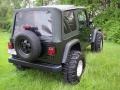 2004 Moss Green Pearlcoat Jeep Wrangler Willys Edition 4x4  photo #4