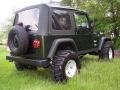 2004 Moss Green Pearlcoat Jeep Wrangler Willys Edition 4x4  photo #5