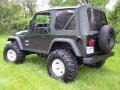 2004 Moss Green Pearlcoat Jeep Wrangler Willys Edition 4x4  photo #9