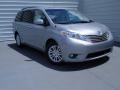 2014 Silver Sky Metallic Toyota Sienna XLE  photo #1