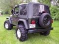 2004 Moss Green Pearlcoat Jeep Wrangler Willys Edition 4x4  photo #10