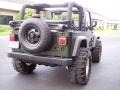 2004 Moss Green Pearlcoat Jeep Wrangler Willys Edition 4x4  photo #21
