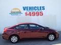 Crimson Pearl - Civic LX Sedan Photo No. 27