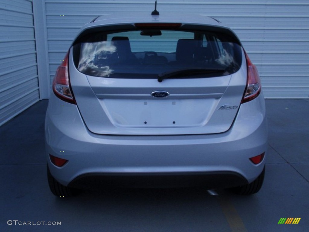2014 Fiesta S Hatchback - Ingot Silver / Charcoal Black photo #5