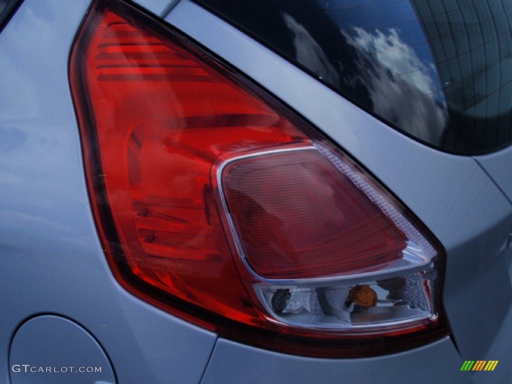 2014 Fiesta S Hatchback - Ingot Silver / Charcoal Black photo #14
