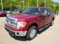 2014 Ruby Red Ford F150 XLT SuperCrew 4x4  photo #4