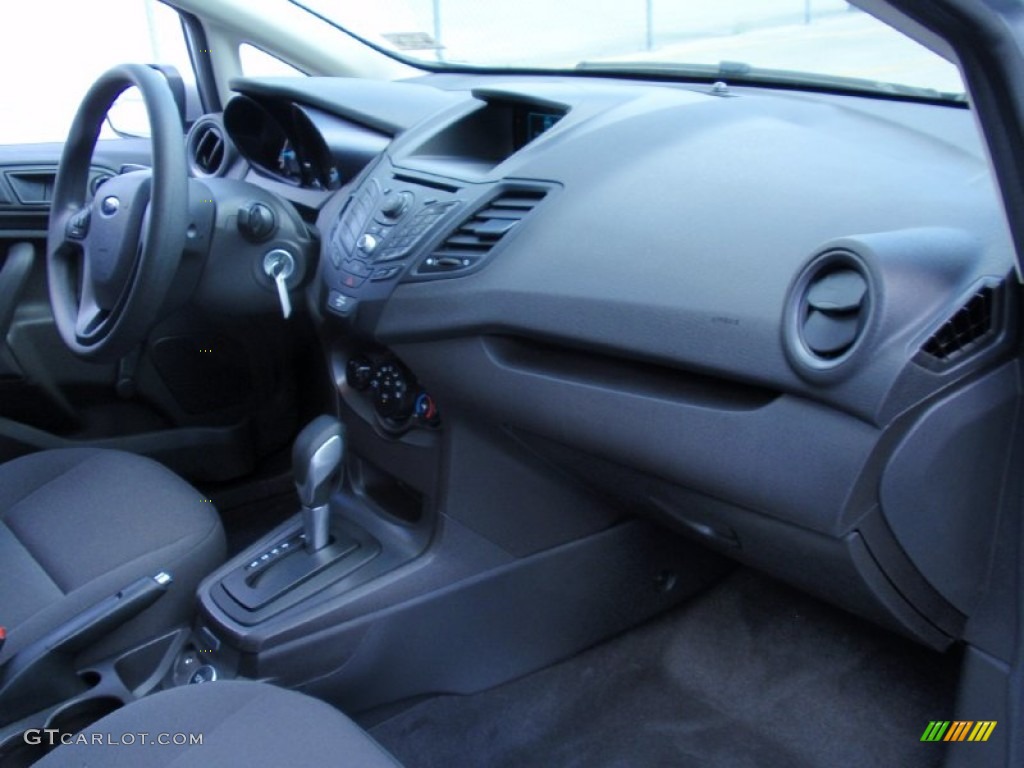 2014 Fiesta S Hatchback - Ingot Silver / Charcoal Black photo #18