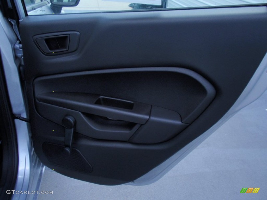 2014 Fiesta S Hatchback - Ingot Silver / Charcoal Black photo #20