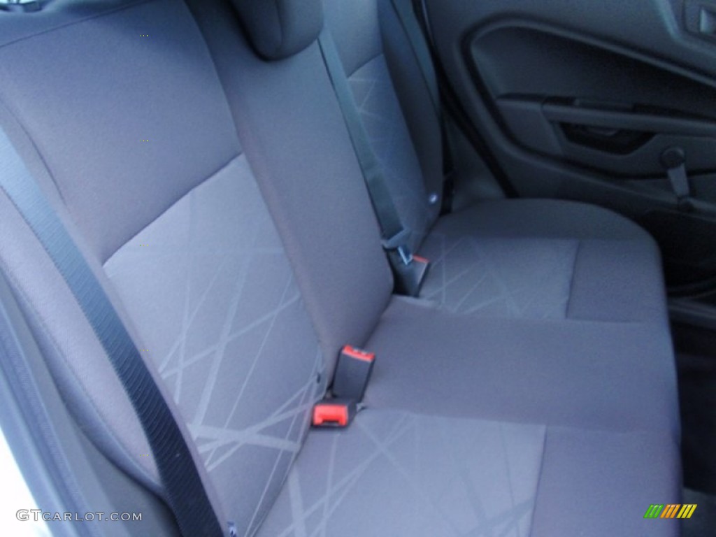 2014 Fiesta S Hatchback - Ingot Silver / Charcoal Black photo #22