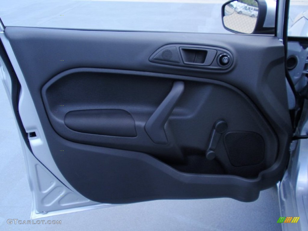 2014 Fiesta S Hatchback - Ingot Silver / Charcoal Black photo #24