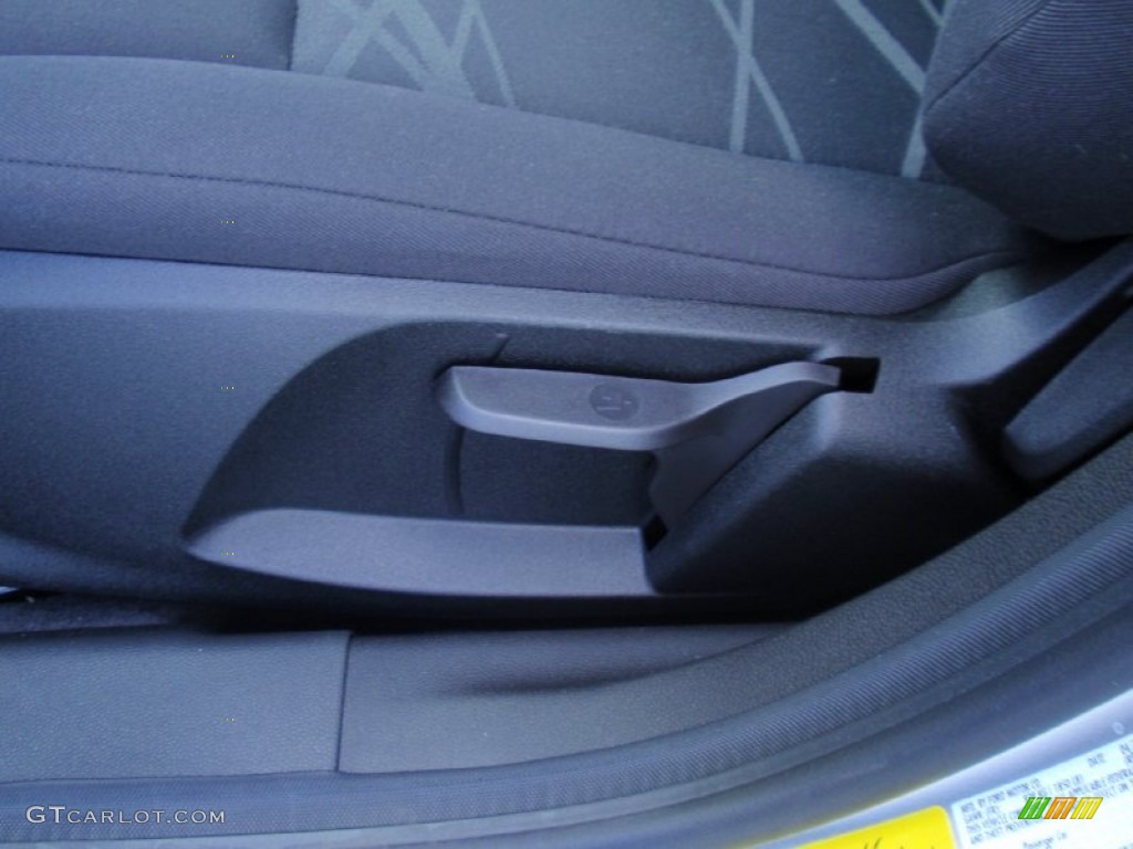 2014 Fiesta S Hatchback - Ingot Silver / Charcoal Black photo #27