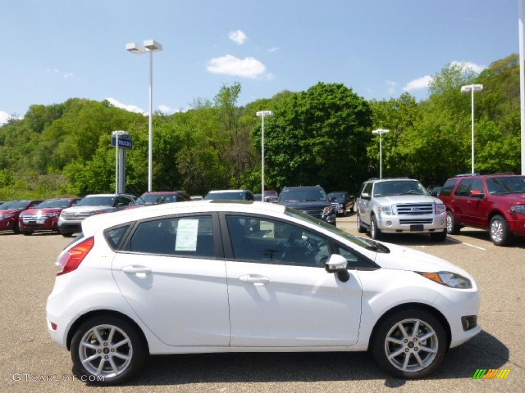 Oxford White Ford Fiesta