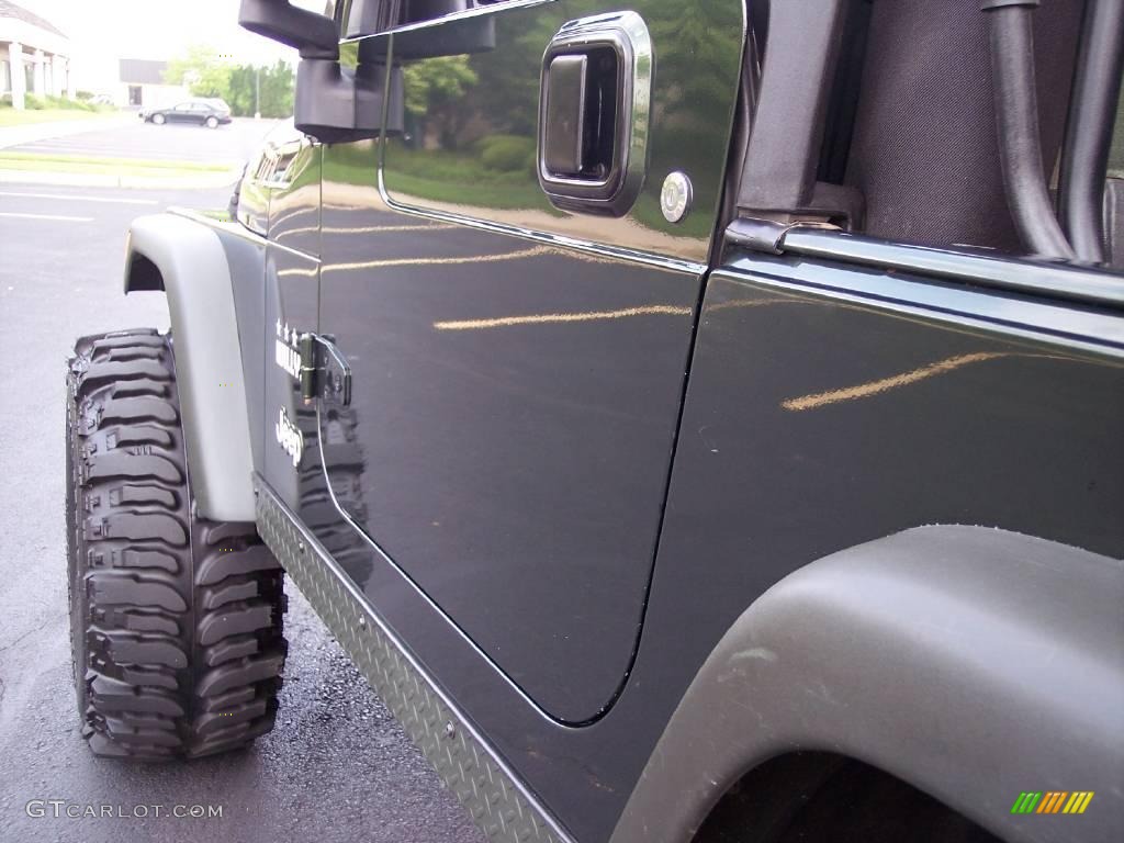 2004 Wrangler Willys Edition 4x4 - Moss Green Pearlcoat / Camouflage photo #72