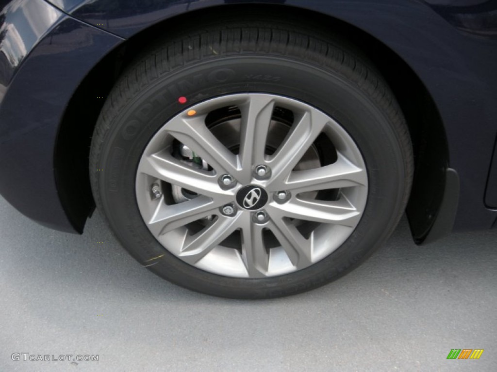 2014 Elantra SE Sedan - Blue / Gray photo #10