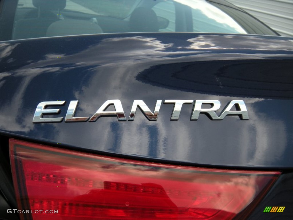 2014 Elantra SE Sedan - Blue / Gray photo #13
