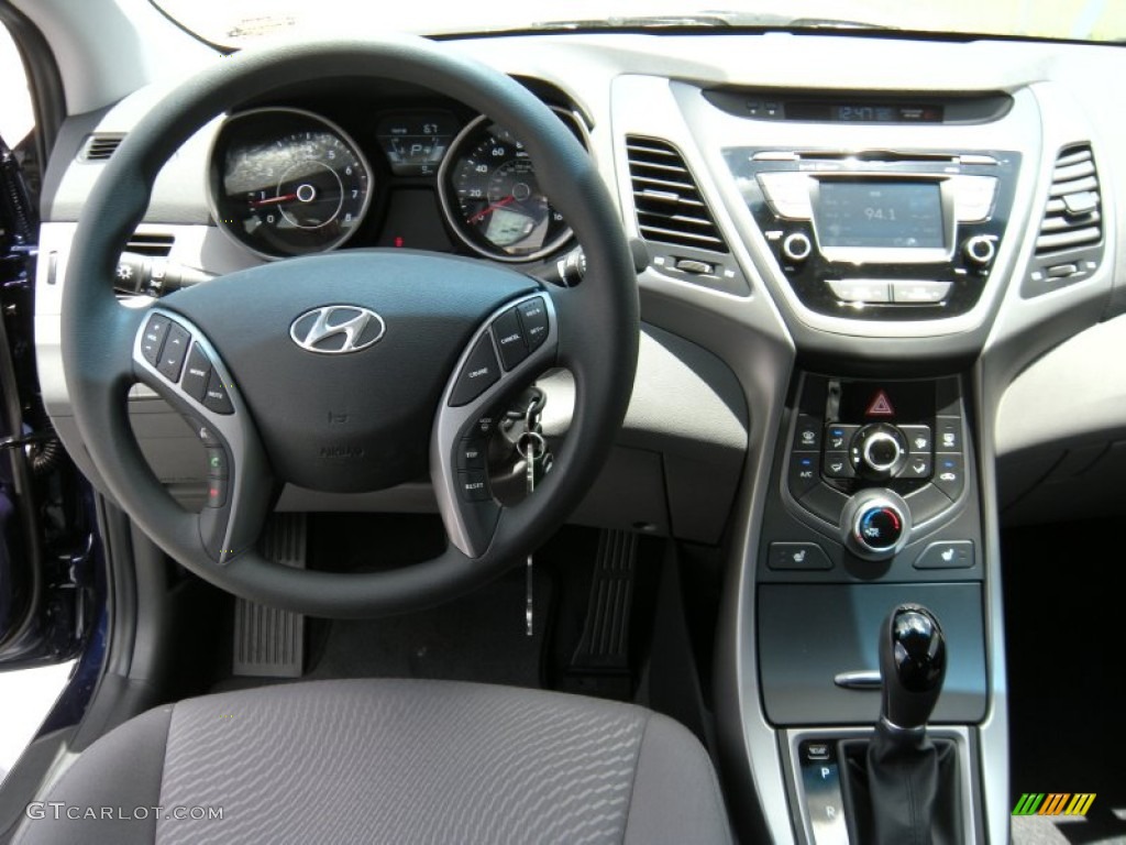 2014 Elantra SE Sedan - Blue / Gray photo #26