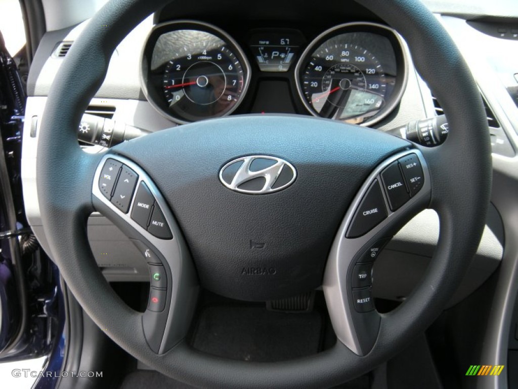2014 Elantra SE Sedan - Blue / Gray photo #32
