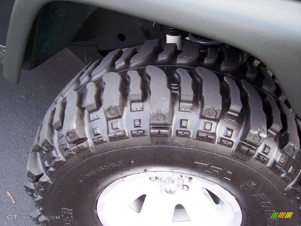 2004 Wrangler Willys Edition 4x4 - Moss Green Pearlcoat / Camouflage photo #96
