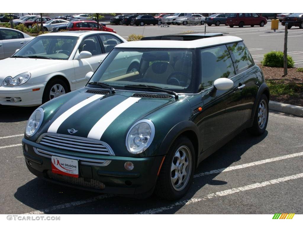 British Racing Green Metallic Mini Cooper