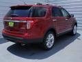 2014 Ruby Red Ford Explorer XLT  photo #4