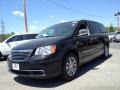 Brilliant Black Crystal Pearl 2014 Chrysler Town & Country 30th Anniversary Edition