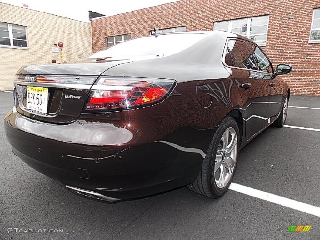 2011 9-5 Turbo4 Premium Sedan - Java Brown Metallic / Jet Black photo #6