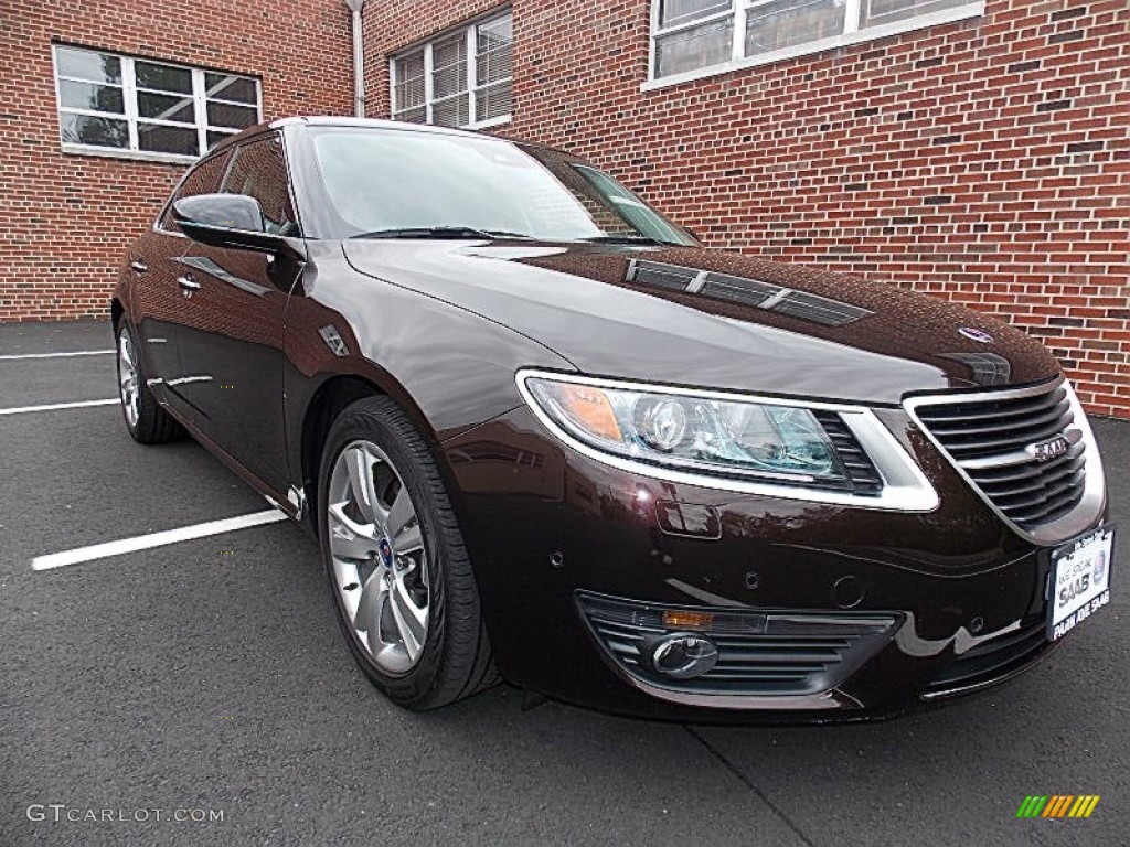 2011 9-5 Turbo4 Premium Sedan - Java Brown Metallic / Jet Black photo #8