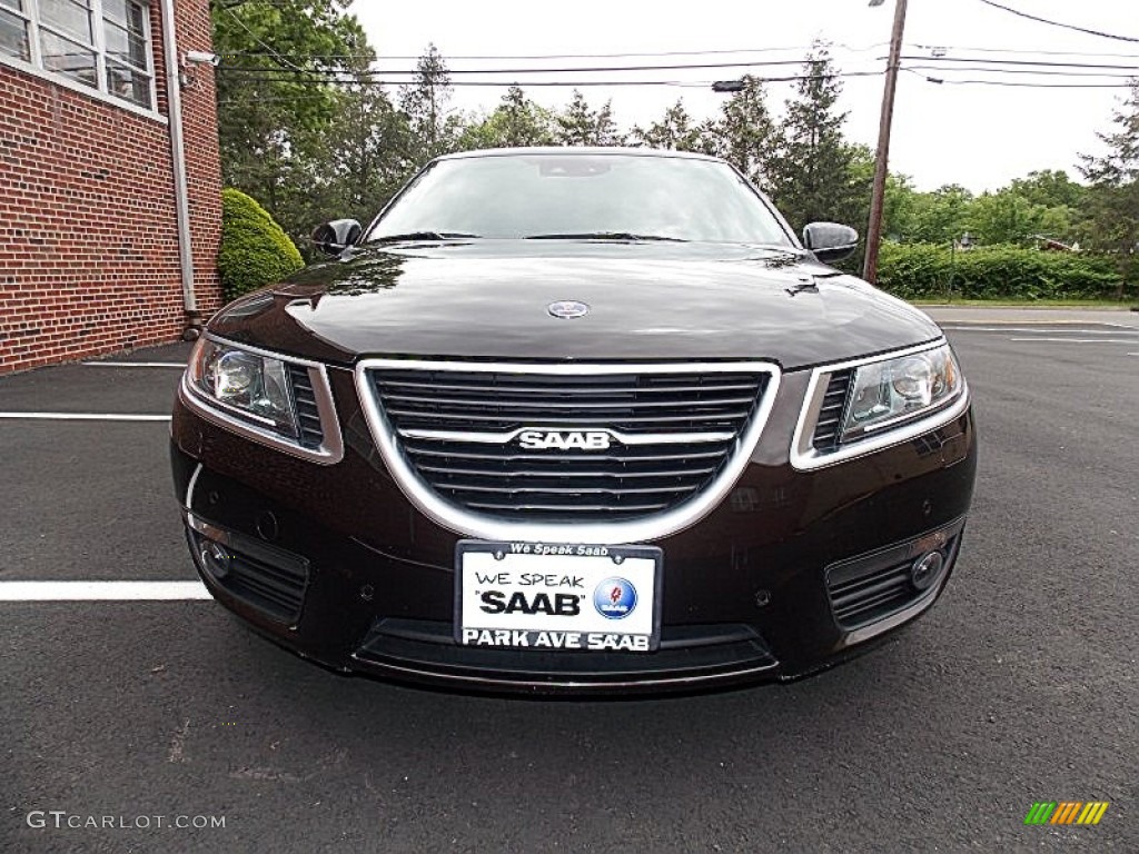 2011 9-5 Turbo4 Premium Sedan - Java Brown Metallic / Jet Black photo #9