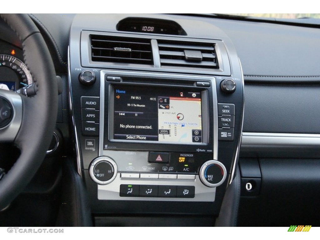 2014 Camry SE V6 - Attitude Black Metallic / Black/Ash photo #6