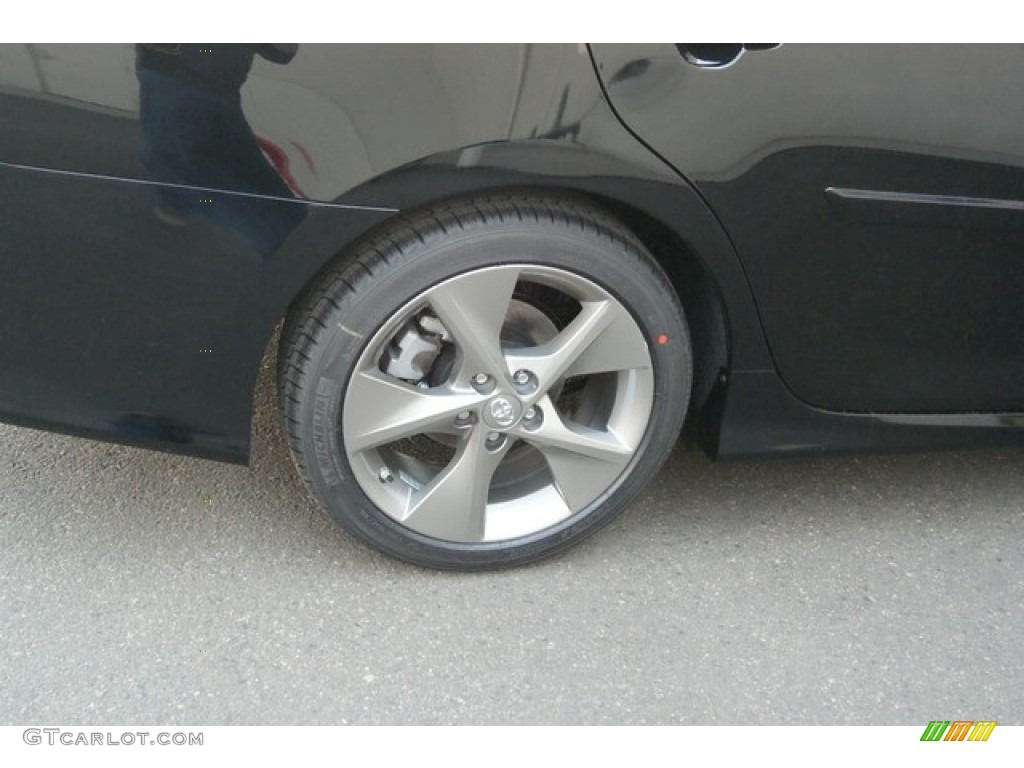 2014 Camry SE V6 - Attitude Black Metallic / Black/Ash photo #9