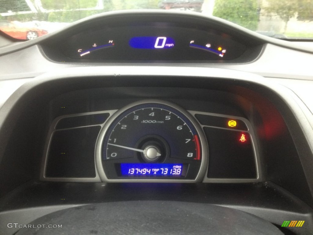 2006 Honda Civic DX Coupe Gauges Photo #93642664