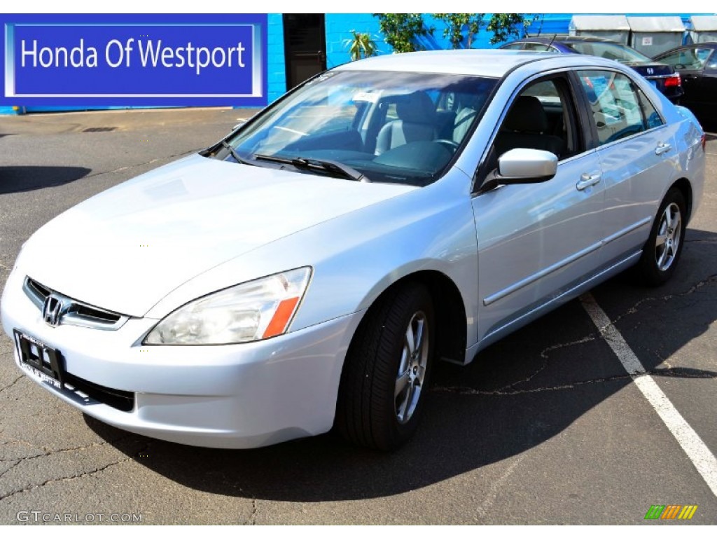 2005 Accord Hybrid Sedan - Silver Frost Metallic / Gray photo #1