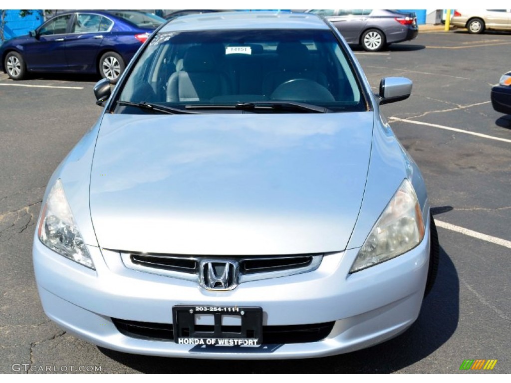 2005 Accord Hybrid Sedan - Silver Frost Metallic / Gray photo #2