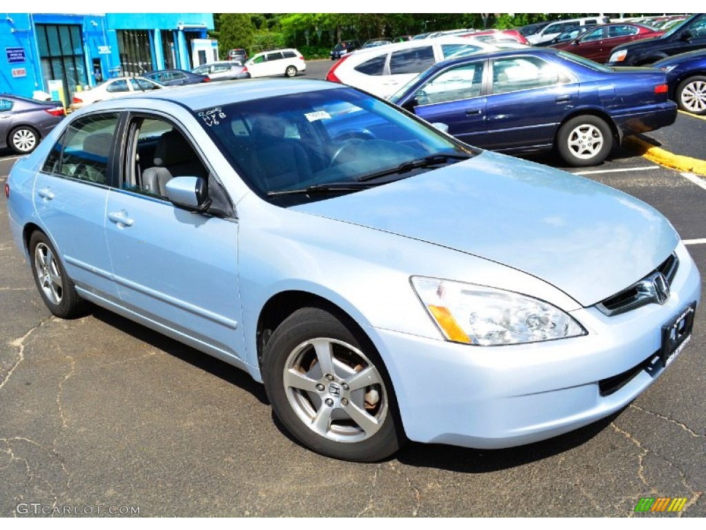 2005 Accord Hybrid Sedan - Silver Frost Metallic / Gray photo #3