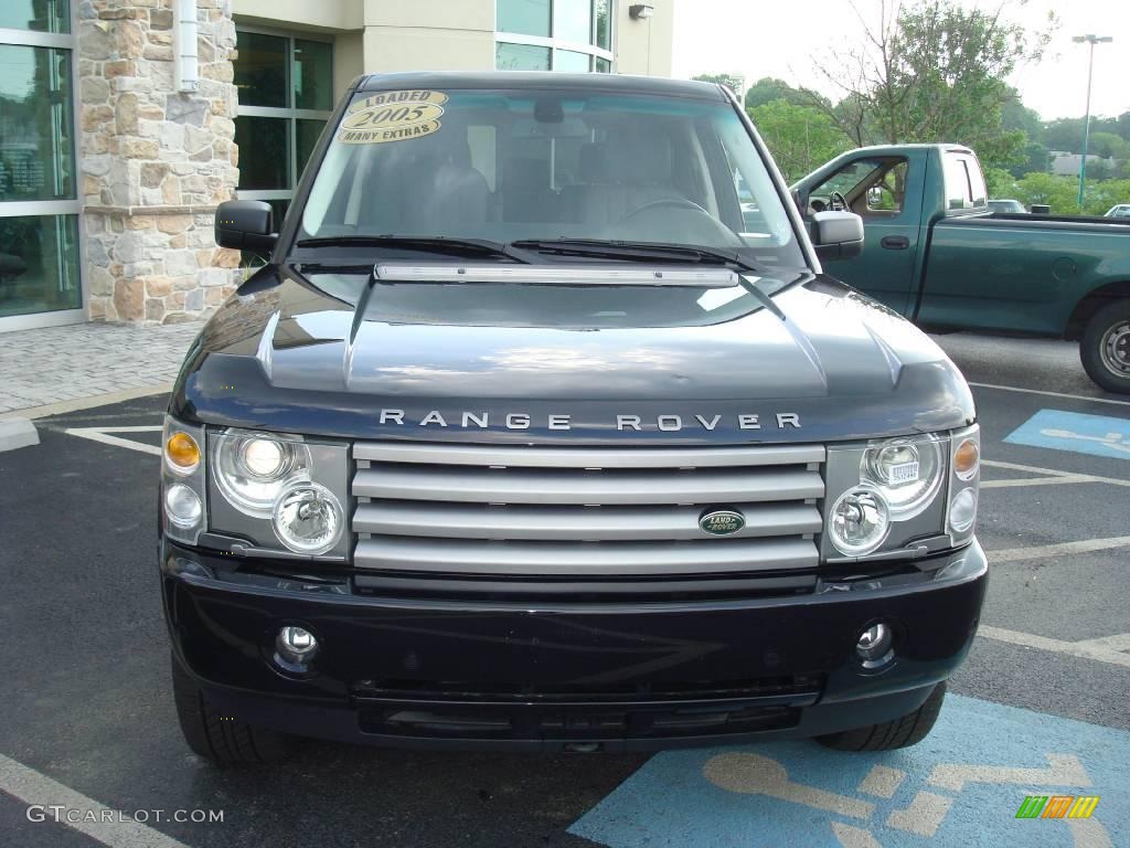 2005 Range Rover HSE - Java Black Pearl / Charcoal/Jet photo #4