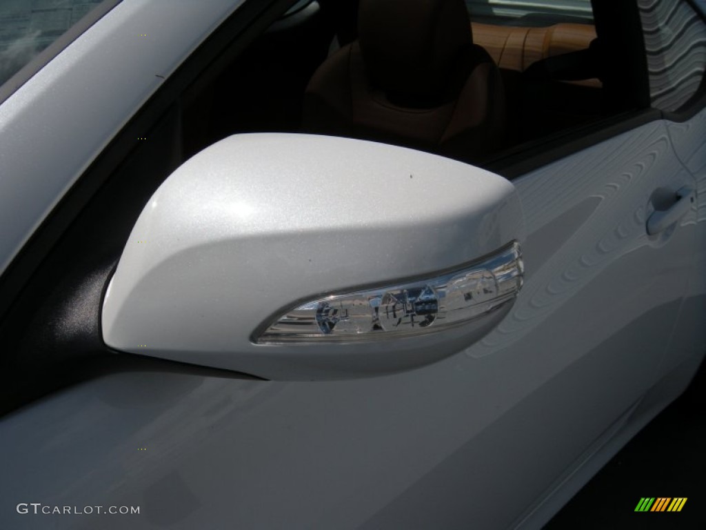 2013 Genesis Coupe 3.8 Grand Touring - White Satin Pearl / Black Leather photo #11
