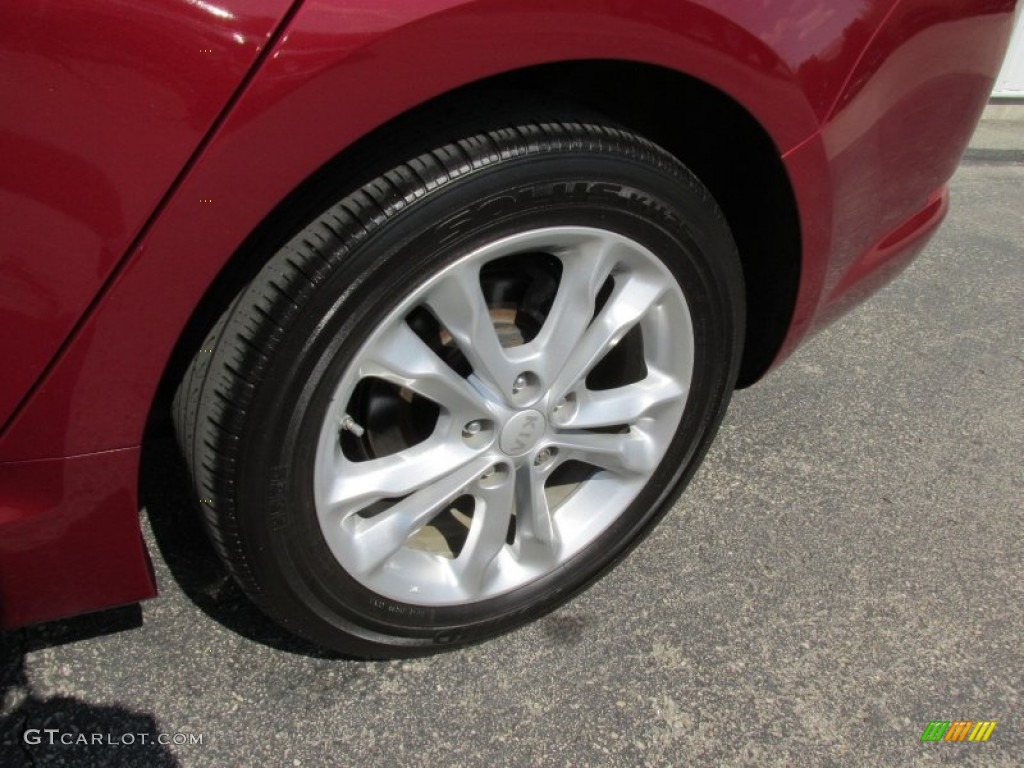 2013 Optima EX - Remington Red / Beige photo #3
