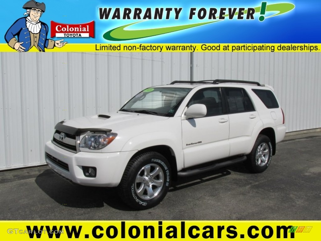 2009 4Runner Sport Edition 4x4 - Natural White / Taupe photo #1