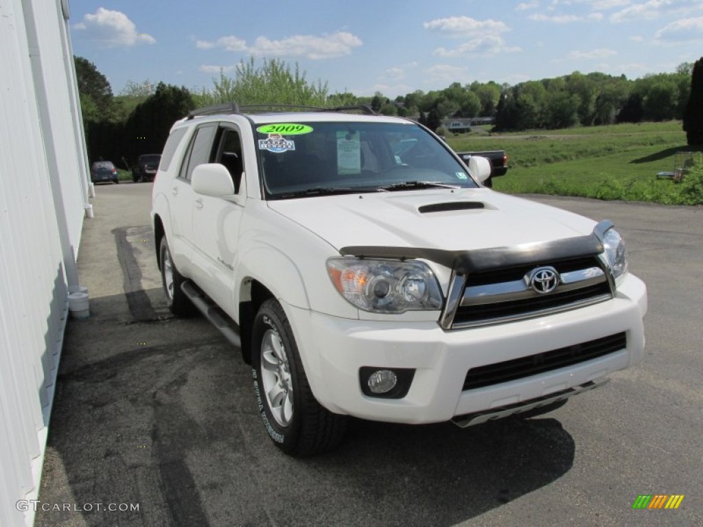 2009 4Runner Sport Edition 4x4 - Natural White / Taupe photo #6