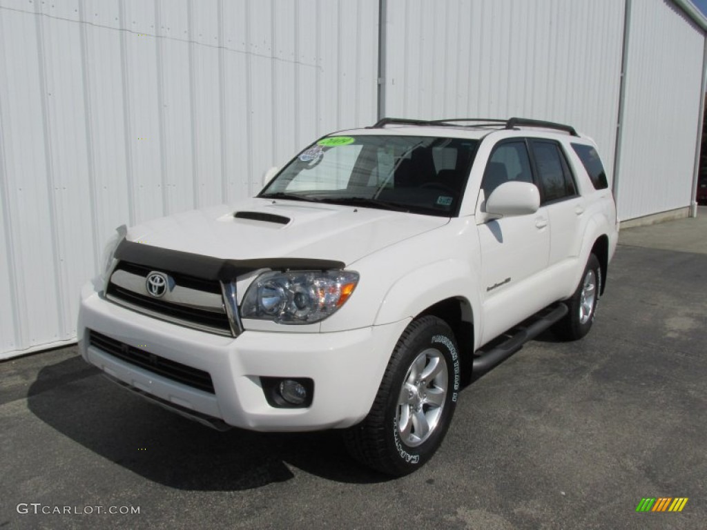 2009 4Runner Sport Edition 4x4 - Natural White / Taupe photo #8